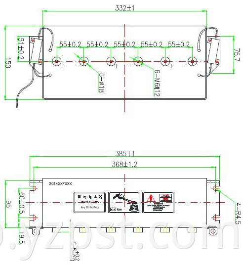 800VDC DC-Link capacitor customized